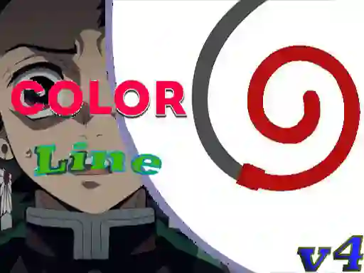 Jwèt coloring lines v4 sou entènèt
