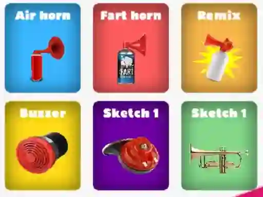 Jwèt Air horn sou entènèt