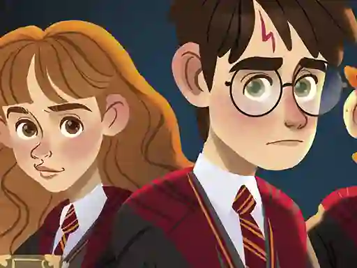 Jwèt Harry Potter Jigsaw Puzzle Collection sou entènèt