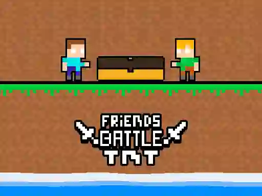 Jwèt Friends Battle TNT sou entènèt