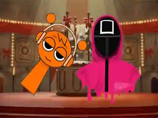 Jwèt Squid Sprunki Mingle Game 2 sou entènèt