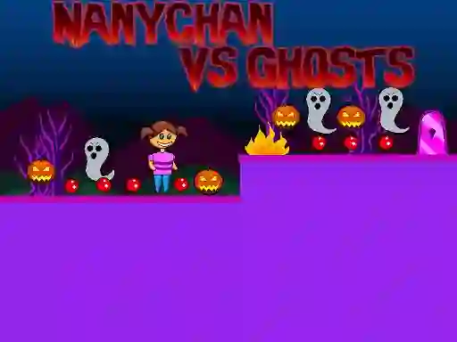 Jwèt Nanychan vs Ghosts sou entènèt
