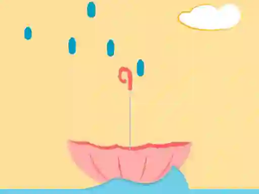 Jwèt Avoid Waterdrops sou entènèt
