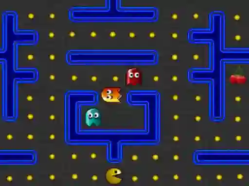 Jwèt Pacman html5 sou entènèt