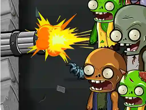 Jwèt Last Zombie Defense sou entènèt