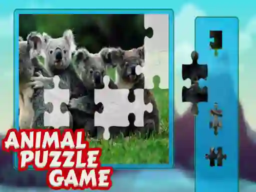 Jwèt Animal Puzzle Game sou entènèt