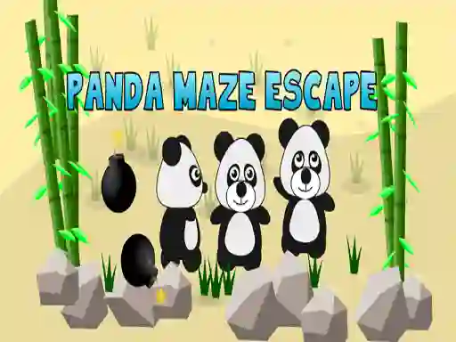 Jwèt Panda Maze Escape sou entènèt