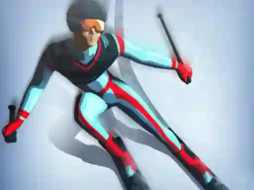 Jwèt Ski King sou entènèt