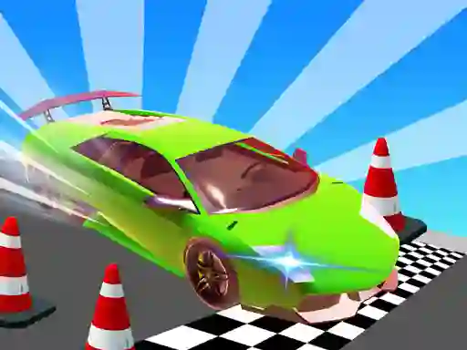Jwèt Car Stunt Races Mega Ramps sou entènèt