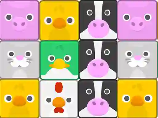 Jwèt Farm Animals Dash sou entènèt