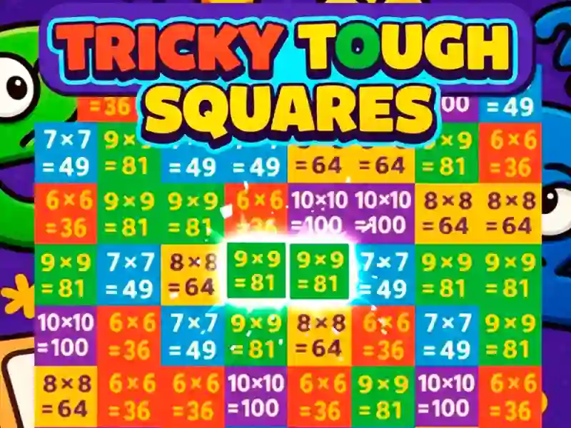 Jwèt Tricky Tough Squares sou entènèt