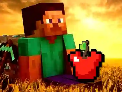 Jwèt Mineblox Apple Shooter sou entènèt