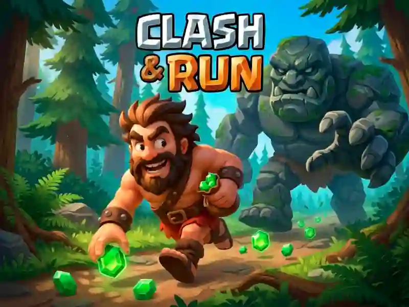 Jwèt Clash & Run sou entènèt