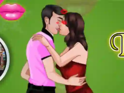 Jwèt Christmas Eve Kissing sou entènèt