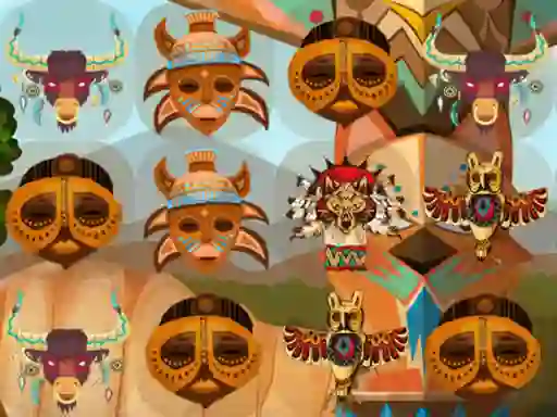 Jwèt Totem Match 3 sou entènèt