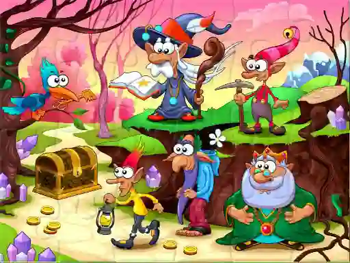 Jwèt Fantasy Jigsaw Deluxe sou entènèt