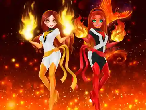 Jwèt Princess Flame Phoenix sou entènèt