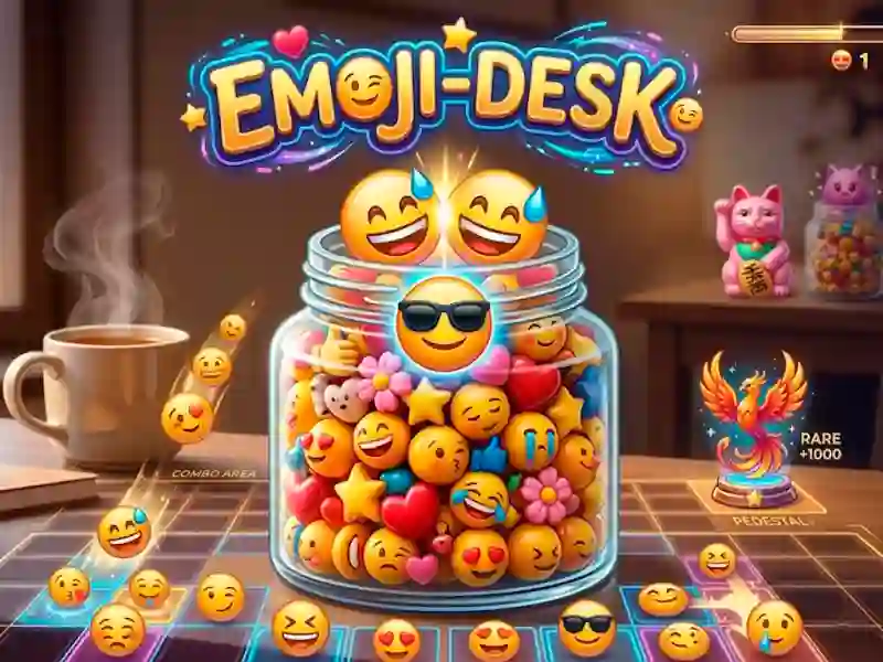 Jwèt Emoji Desk sou entènèt