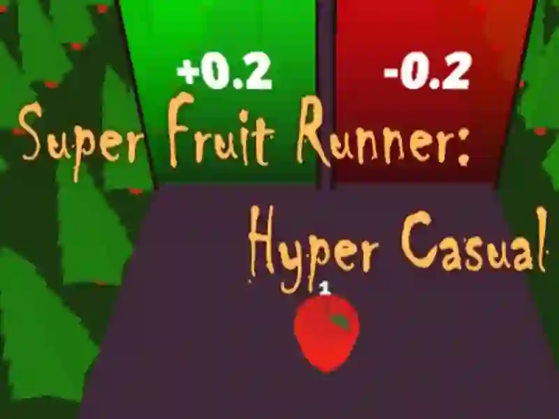 Jwèt Super Fruit Runner: Hyper Casual sou entènèt
