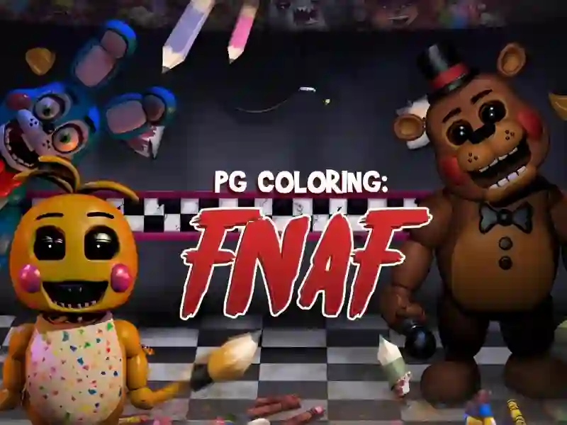 Jwèt PG Coloring: FNAF sou entènèt