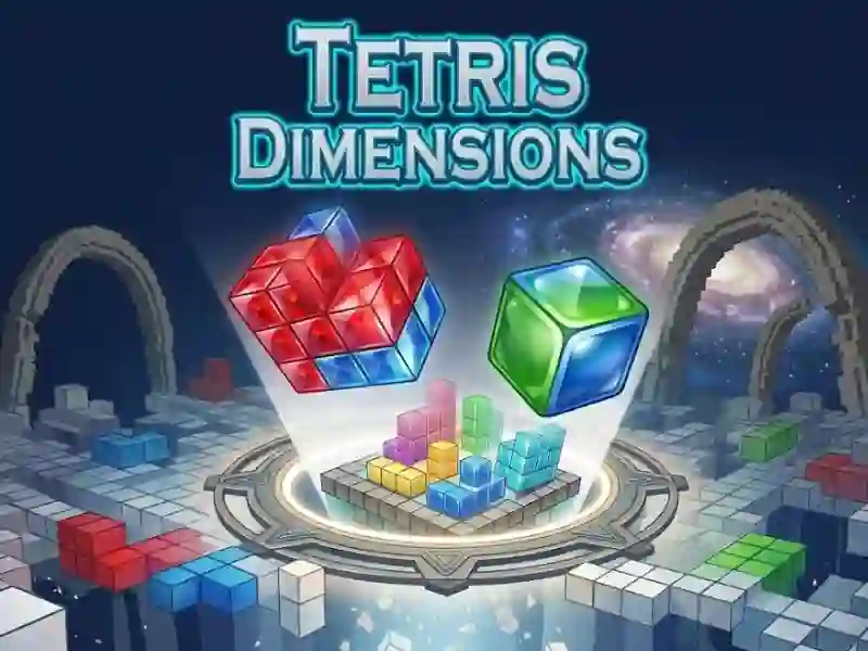 Jwèt Tetris Dimensions sou entènèt