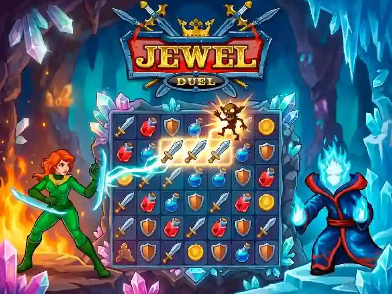 Jwèt Jewel Duel sou entènèt