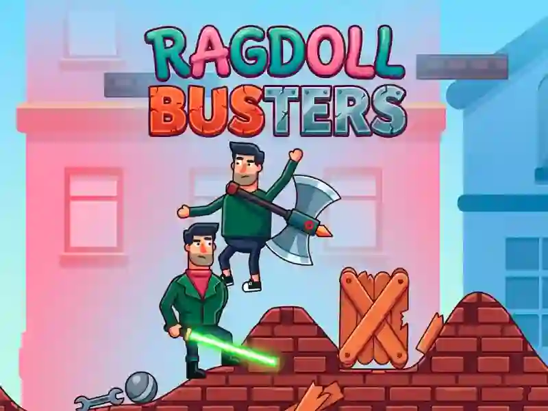 Jwèt Ragdoll Busters sou entènèt