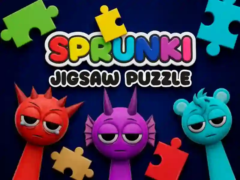 Jwèt Sprunki Jigsaw Puzzle sou entènèt
