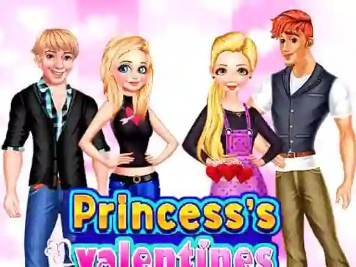 Jwèt Princess Valentines Day Party sou entènèt