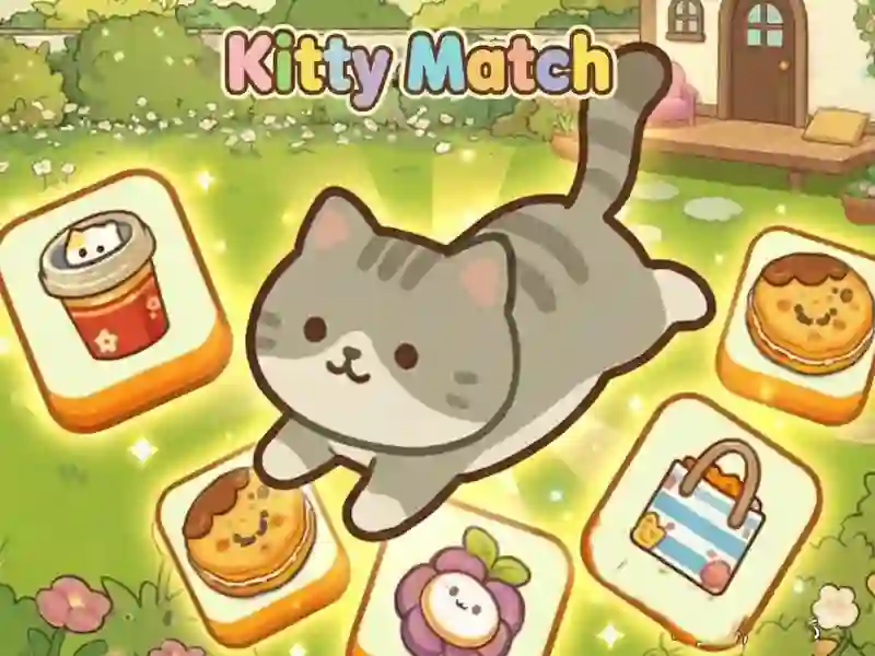 Jwèt Kitty Match sou entènèt