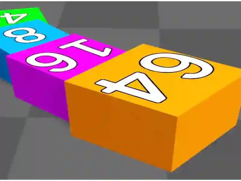 Jwèt Cube Arena 2048 Merge Numbers sou entènèt