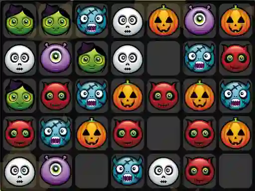 Jwèt Halloween Puzzle sou entènèt