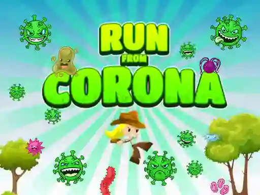 Jwèt Run From Corona sou entènèt