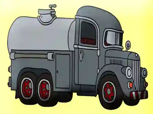 Jwèt Tank Trucks Coloring sou entènèt