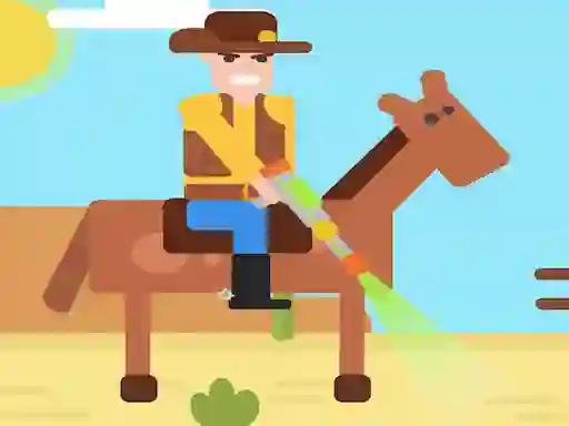 Jwèt Cowboy Brawl sou entènèt