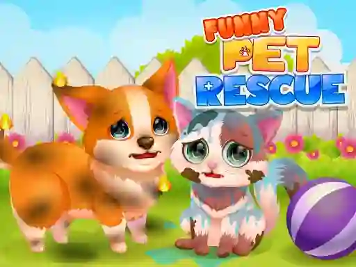 Jwèt Funny Rescue Pet sou entènèt