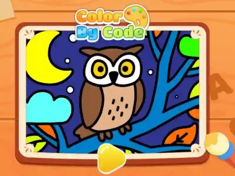 Jwèt Color By Code: Night Owl sou entènèt