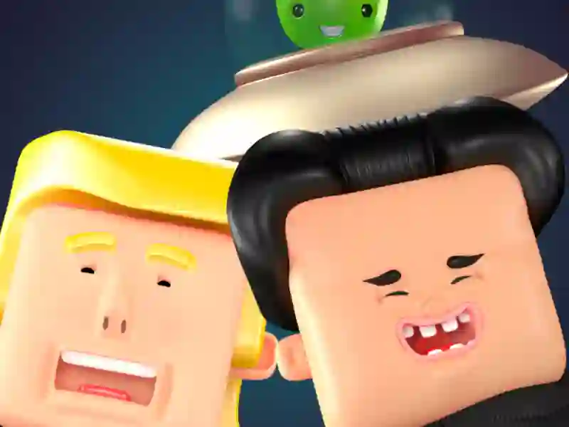 Jwèt Stop Trump Vs Kim Jong-Un sou entènèt