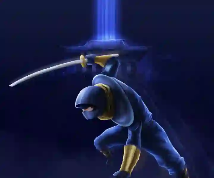 Jwèt Ninja Dash sou entènèt