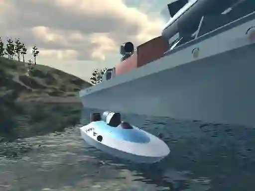 Jwèt Boat Drive sou entènèt