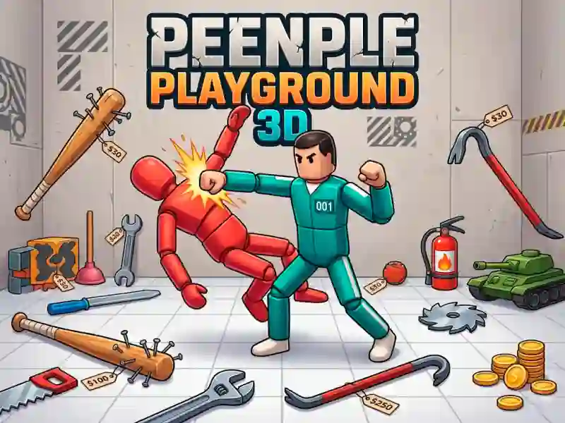 Jwèt People Playground 3D sou entènèt