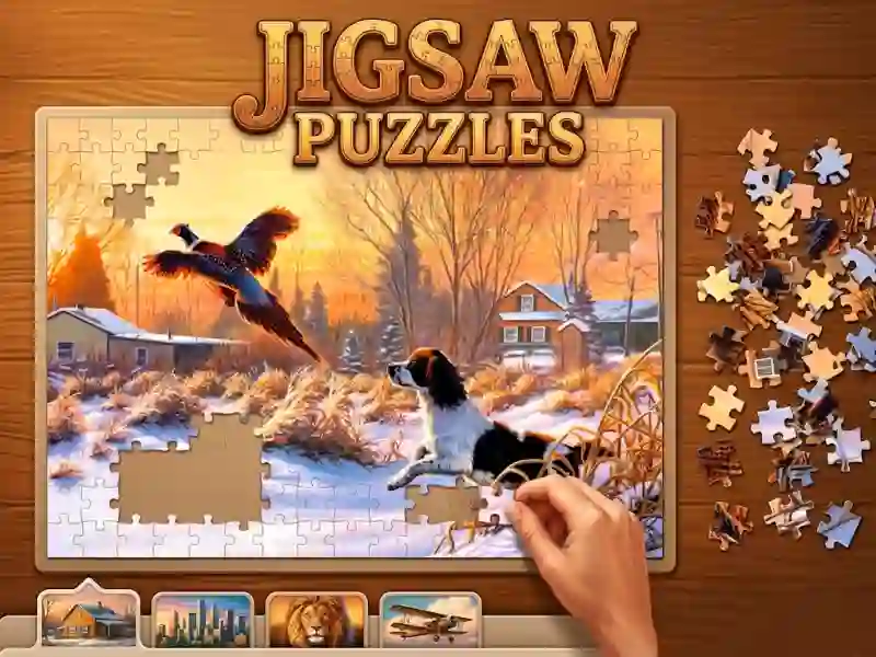 Jwèt Jigsaw Puzzles sou entènèt