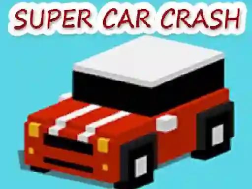 Jwèt Super Car Crash sou entènèt