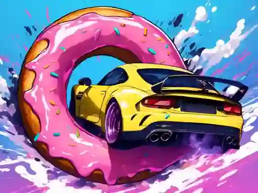 Jwèt Roof Car Stunt sou entènèt