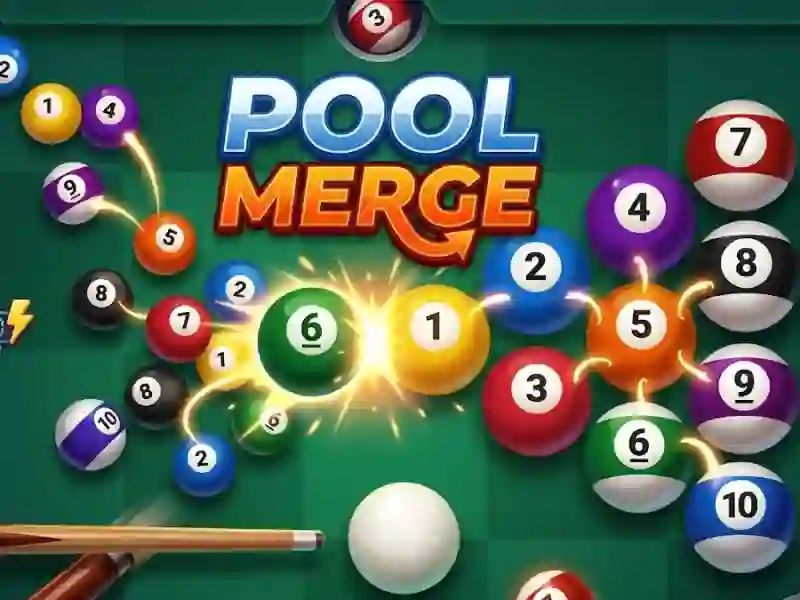 Jwèt Pool Merge sou entènèt