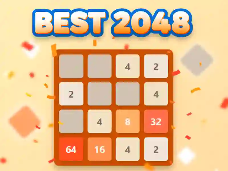 Jwèt best 2048 sou entènèt