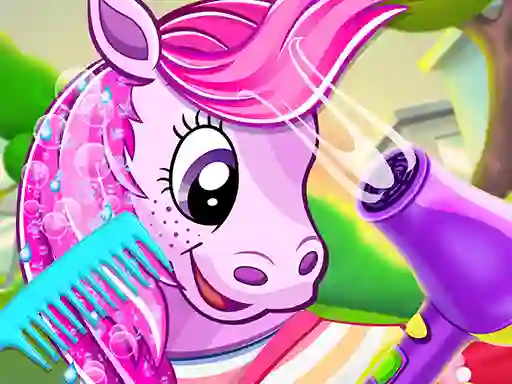 Jwèt Pony Pet Salon sou entènèt