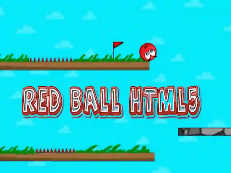 Jwèt Red Ball Html5 sou entènèt