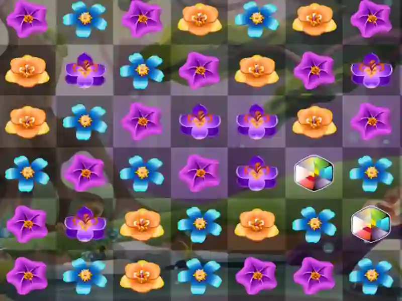 Jwèt Flower Match 3 sou entènèt