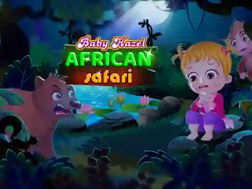 Jwèt Baby Hazel: African safari sou entènèt